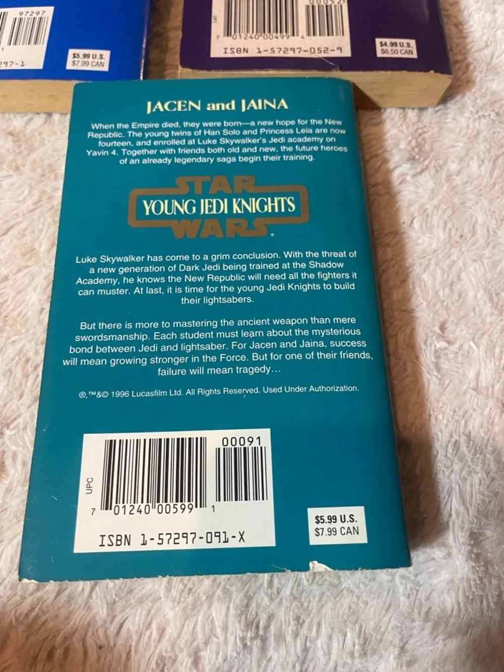 Star Wars Young Jedi Knights Paperback Book
